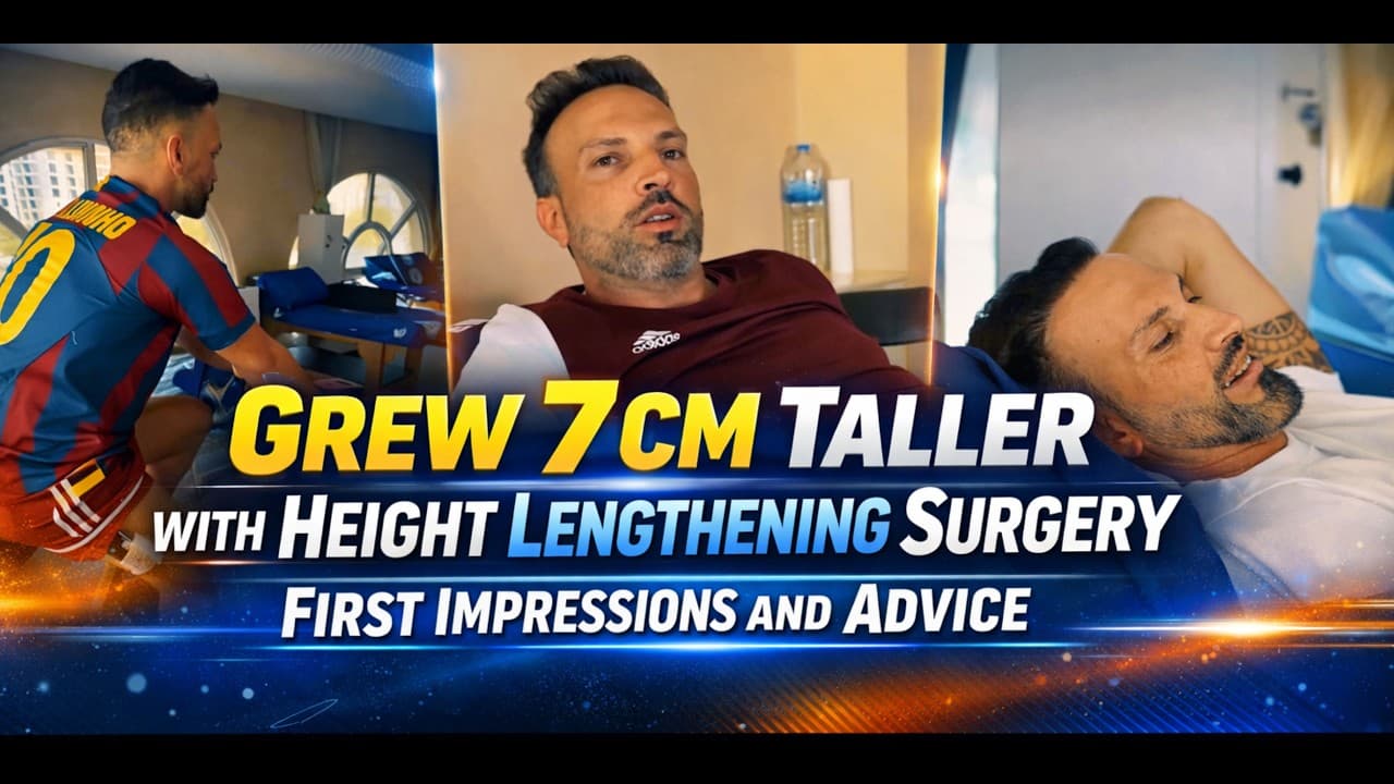 Grew 7 CM Taller with Height Lengthening Surgery | First Impressions and Advice