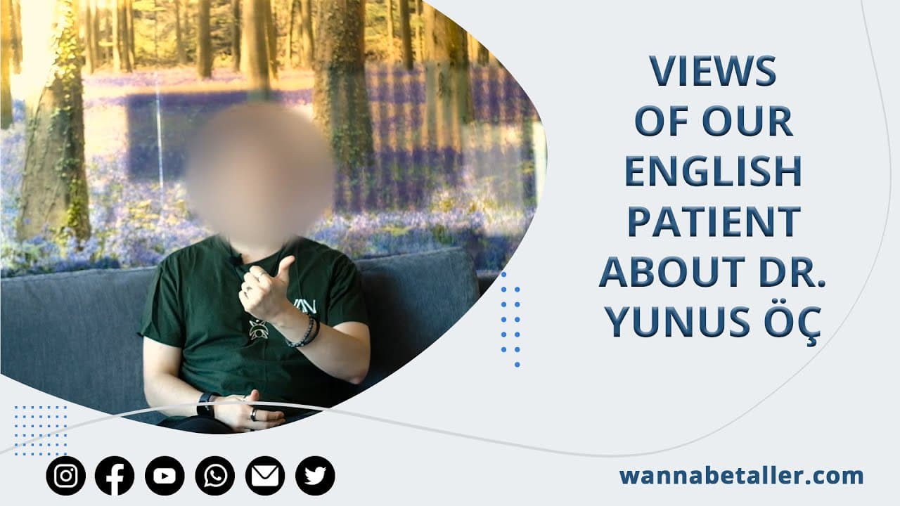 +8.3CM Testimonial: British Patient's Opinion About Assoc. Prof. Yunus Öç - Limb Lengthening Surgery - YouTube